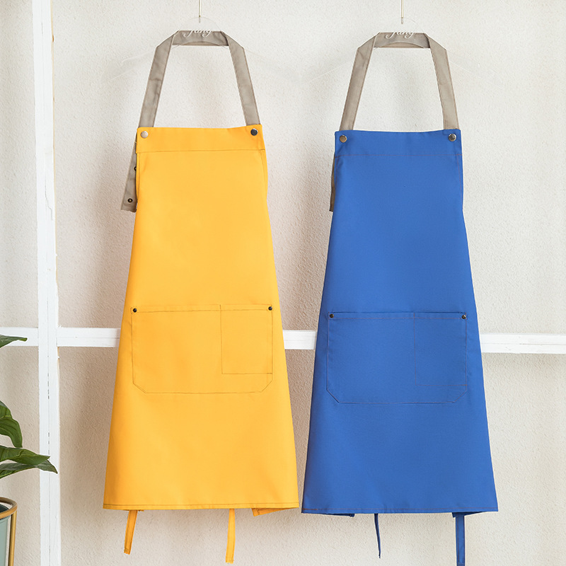 Home Cooking Service - C812 celemek kerah modis celemek dapur
