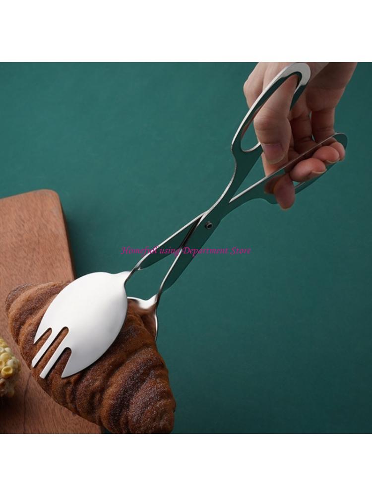 Home Cooking Service - 201Penjepit Makanan Baja Tahan Karat Konstruksi