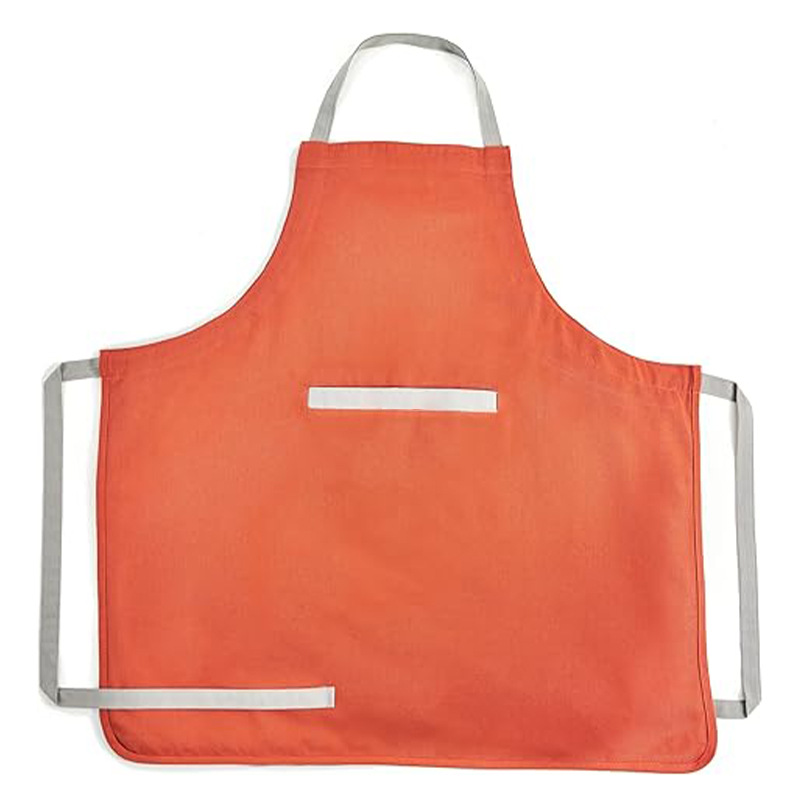 Home Cooking Service - Apron Kanvas yang Dapat Disesuaikan dengan
