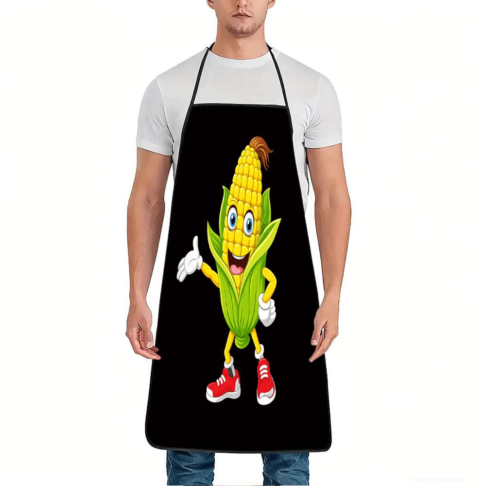 1 Buah Apron Bertema Pedesaan, - Home Cooking Cafe ulasan dan harga