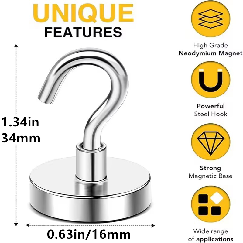 8 Warna 16mm Magnet Kuat Tahan - Home Cooking Delivery ulasan dan harga