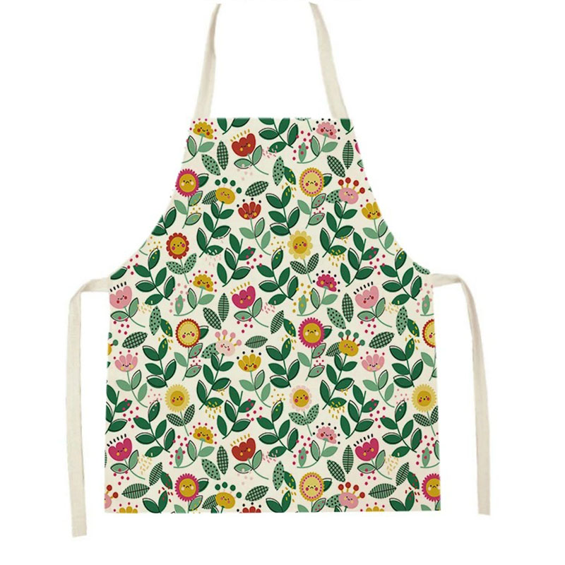 Celemek Motif Bunga Pastoral K - Home Cooking Cafe ulasan dan harga