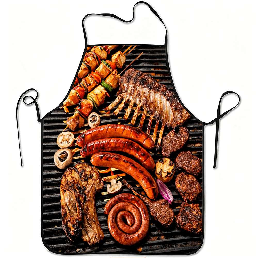 1 Buah Celemek Bertema Barbeky - Home Cooking Cafe ulasan dan harga