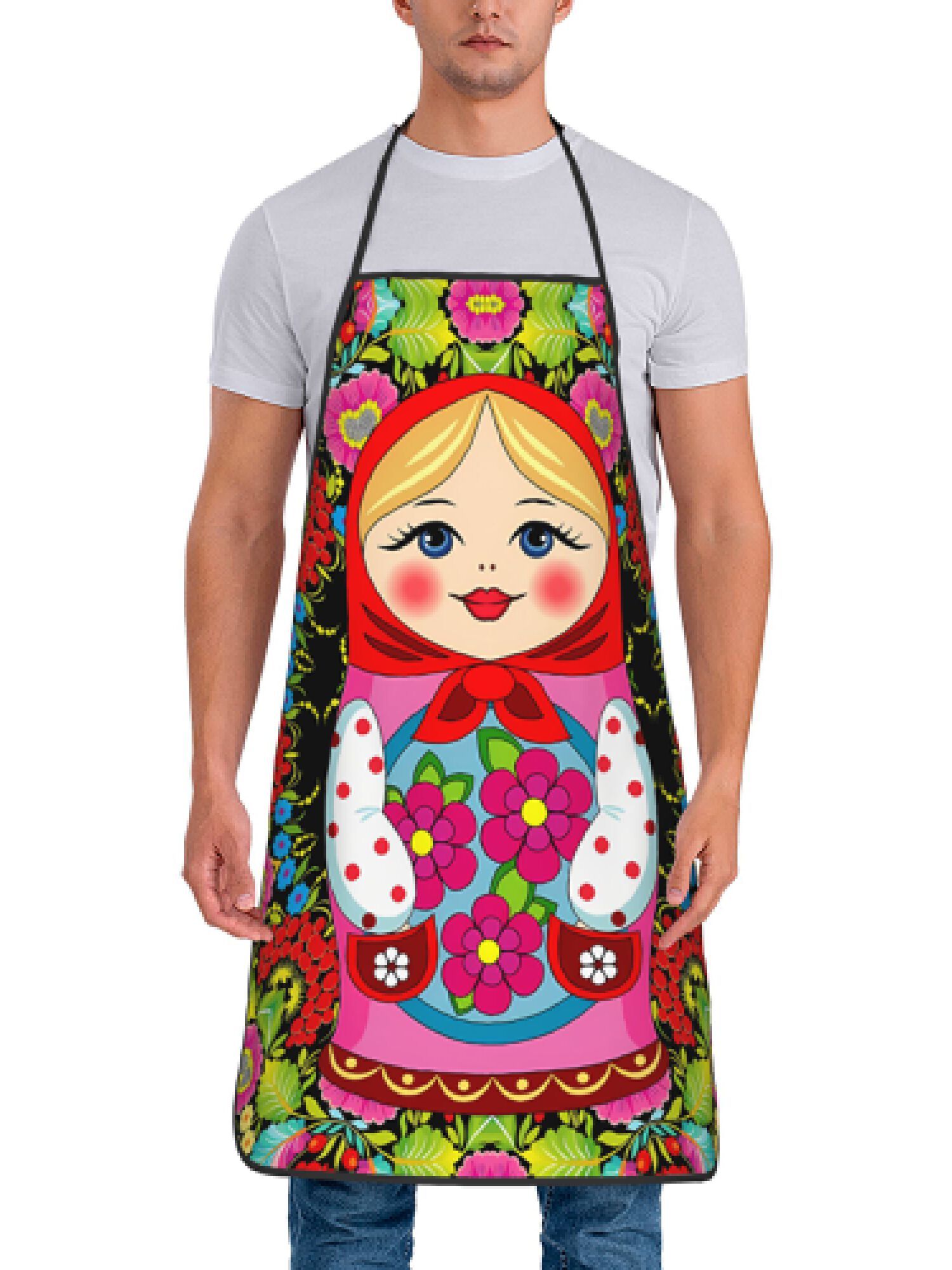 1 Buah Celemek Desain Retro Bu - Home Cooking Cafe ulasan dan harga