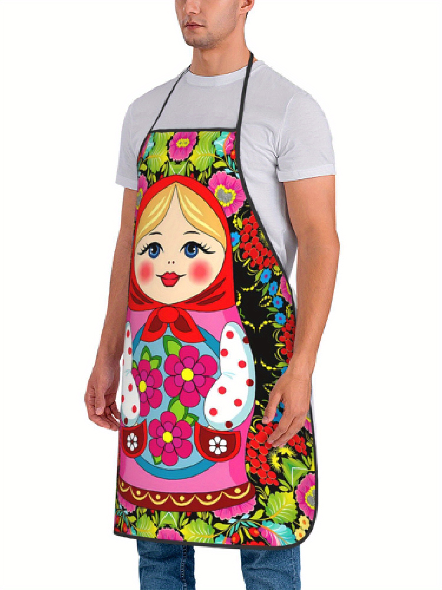 1 Buah Celemek Desain Retro Bu - Home Cooking Cafe ulasan dan harga