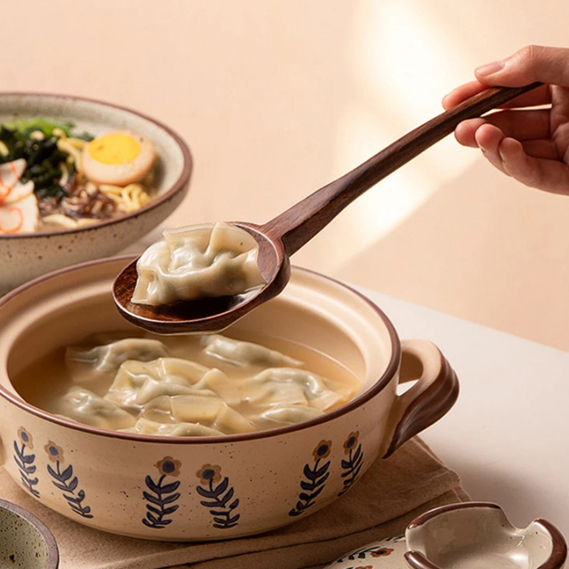 Sendok Kayu Ramen Gagang Panja - Home Cooking Delivery ulasan dan harga
