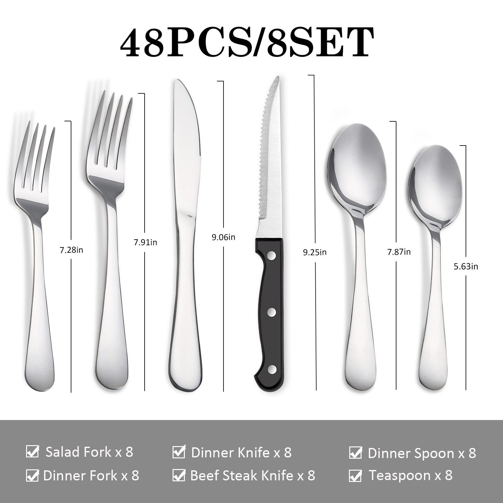 KOOMADE 48Pcs Set Peralatan Ma - Home Cooking Delivery ulasan dan harga