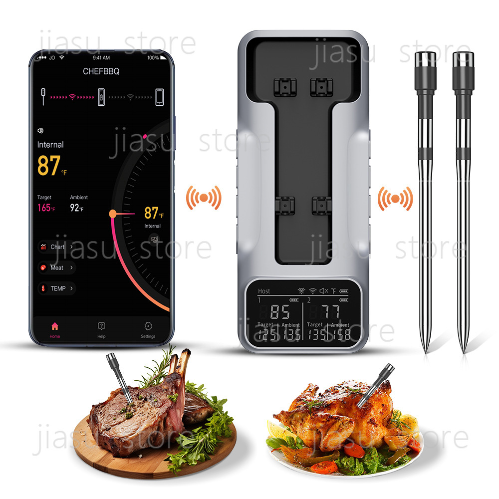 Termometer BBQ Bluetooth 2026  - Home Cooking App ulasan dan harga