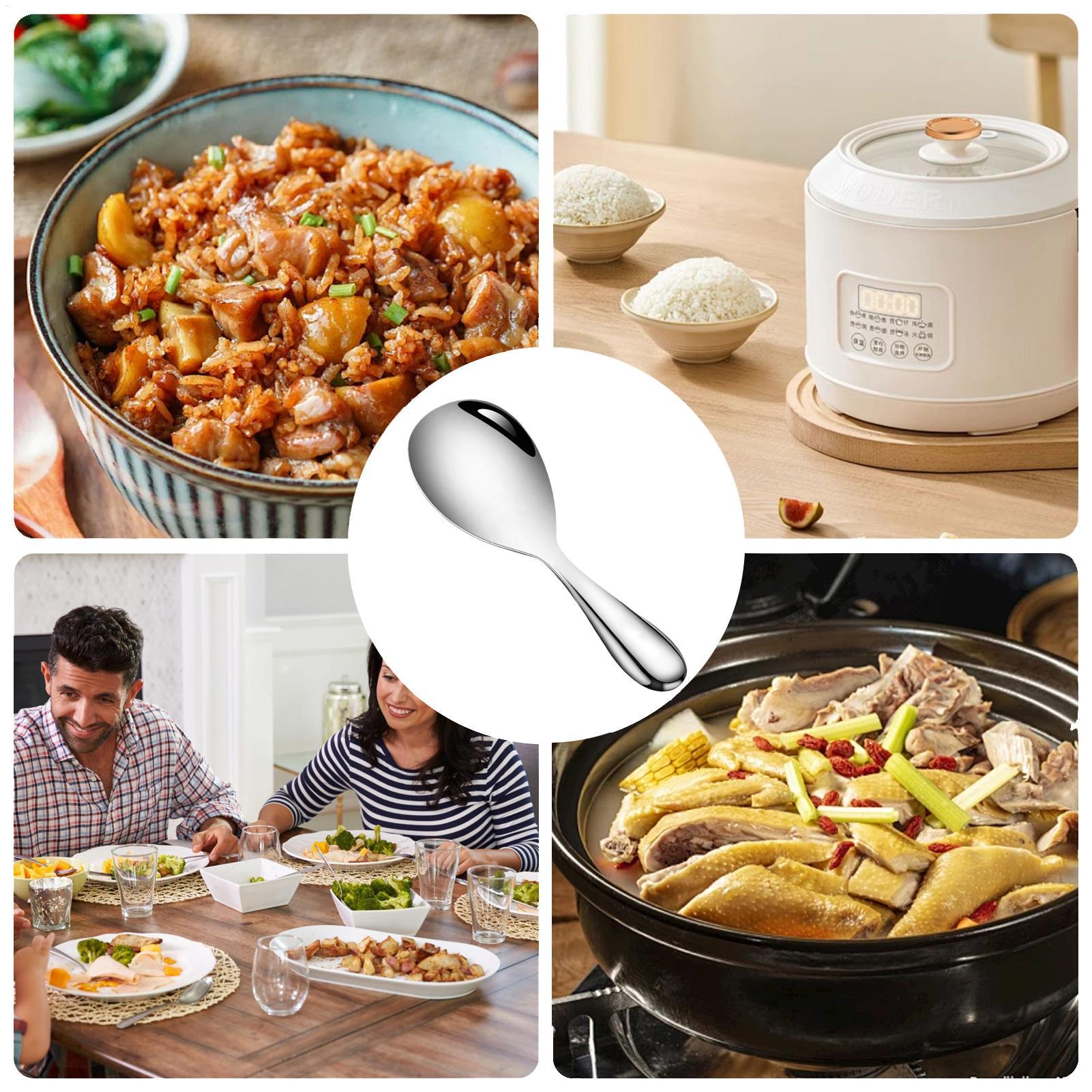 Sendok Nasi Baja Tahan Karat 2 - Home Cooking Delivery ulasan dan harga