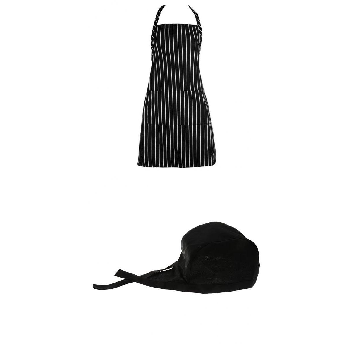 Set Apron dan Topi Dapur Polos - Home Cooking Service ulasan dan harga