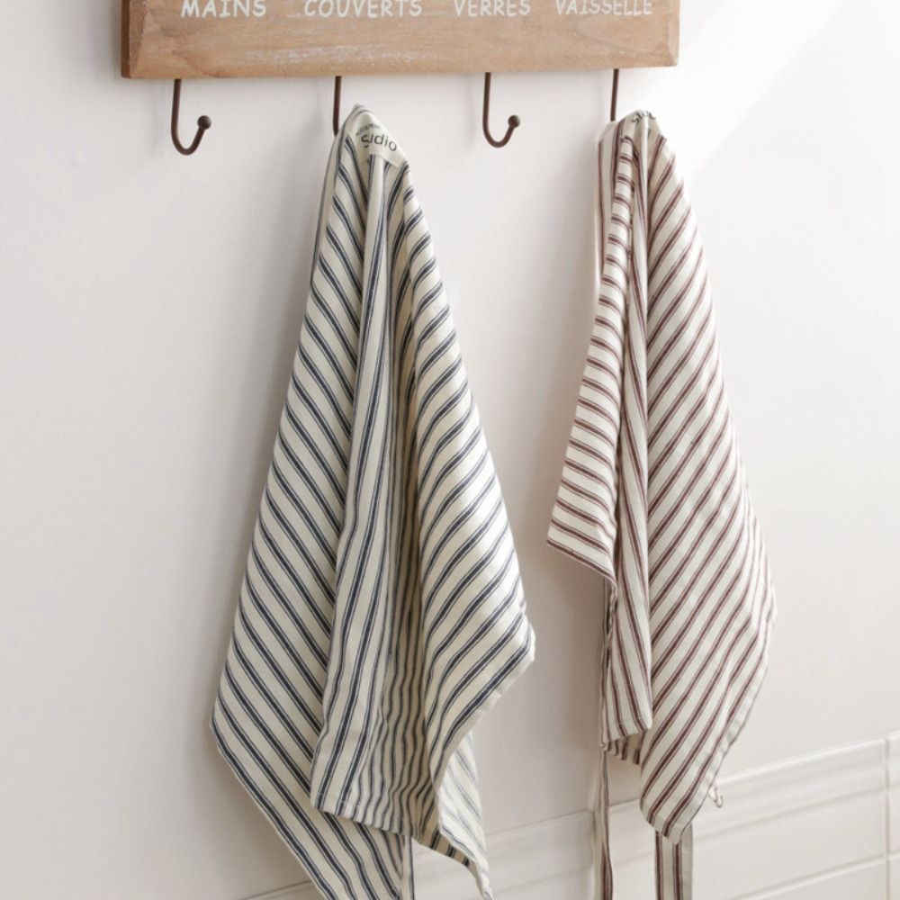 Celemek Katun Bergaris untuk R - Home Cooking Cafe ulasan dan harga