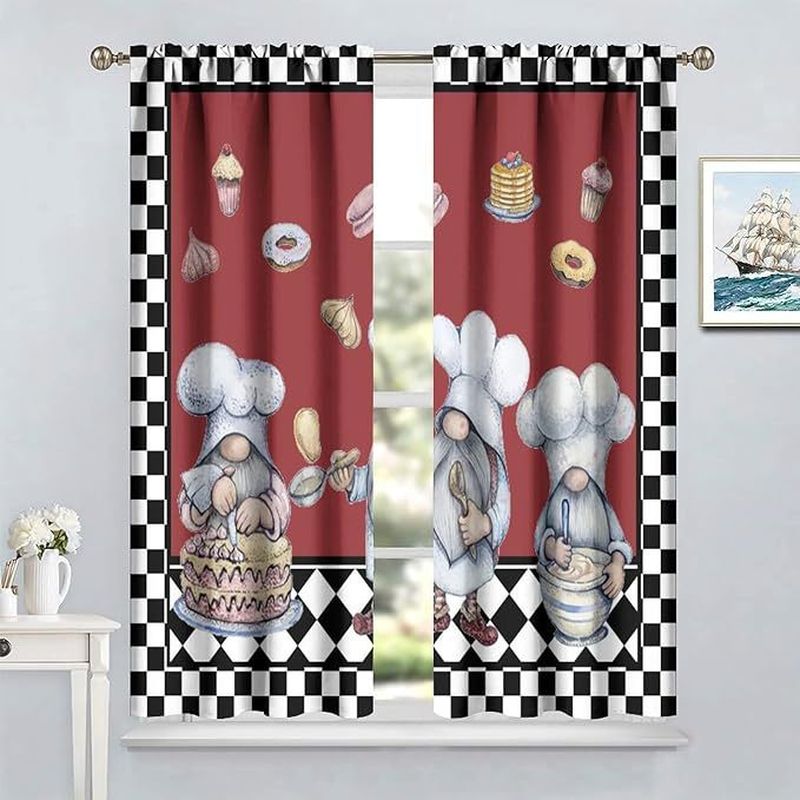 Tirai Dapur Pendek VIKAMA Bist - Home Cooking Youtube ulasan dan harga