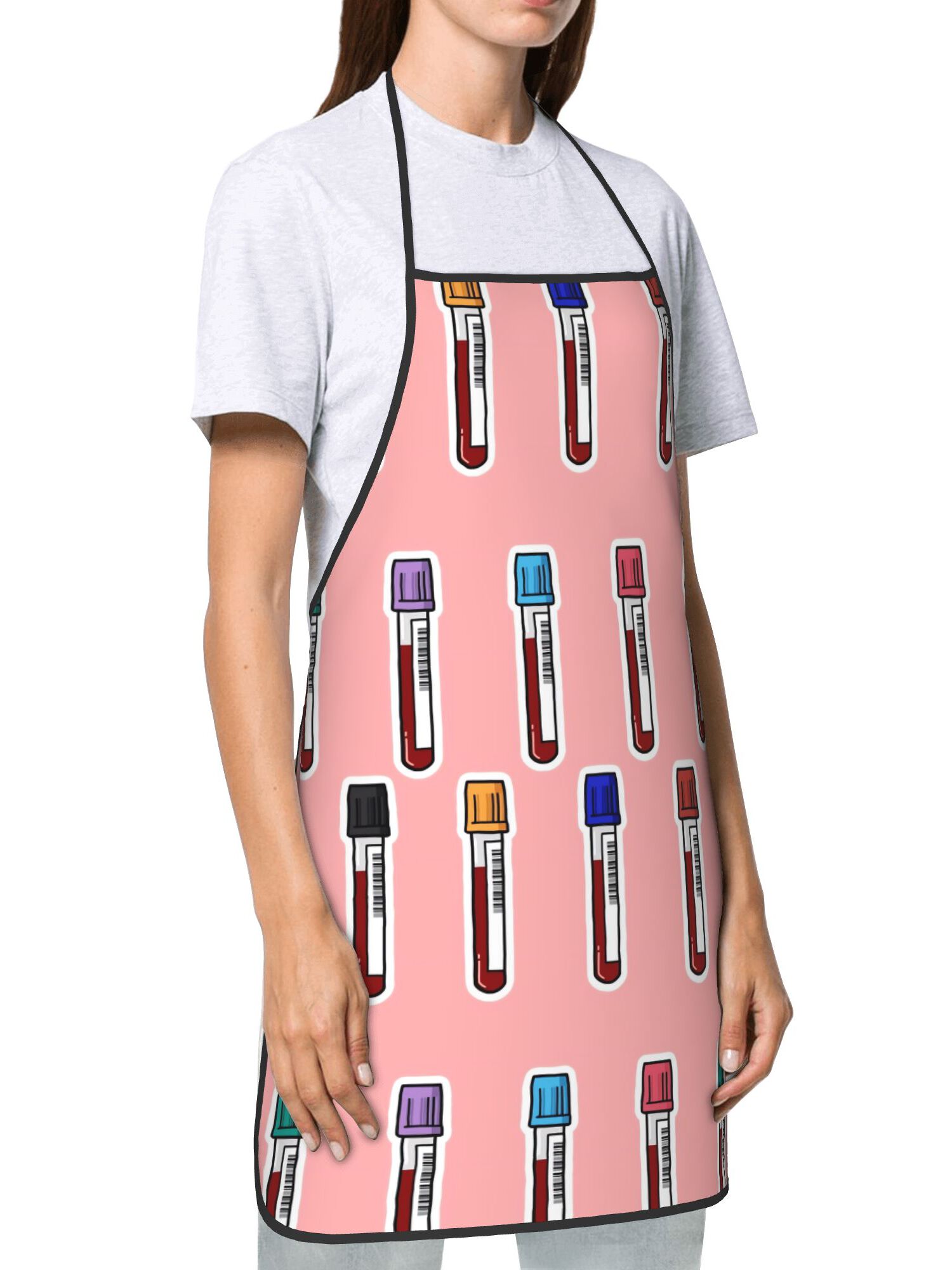 Apron Bertema Blood Vacutainer - Home Cooking Youtube ulasan dan harga