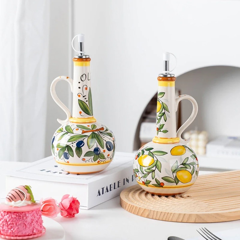 Botol Minyak Keramik Botol Kec - Home Cooking Delivery ulasan dan harga